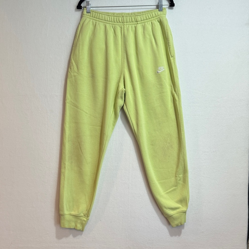 Nike unisex medium Neon Green Sweatpants